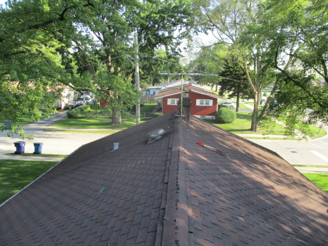 One-Stop Roofing Inc  Before And After Roof Install